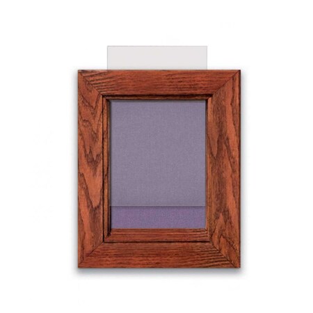 United Visual Products Outdoor Enclosed Combo Board, 48"x36", White Frame/Black & Apricot UVCB4836ODW-BLACK-APRICOT